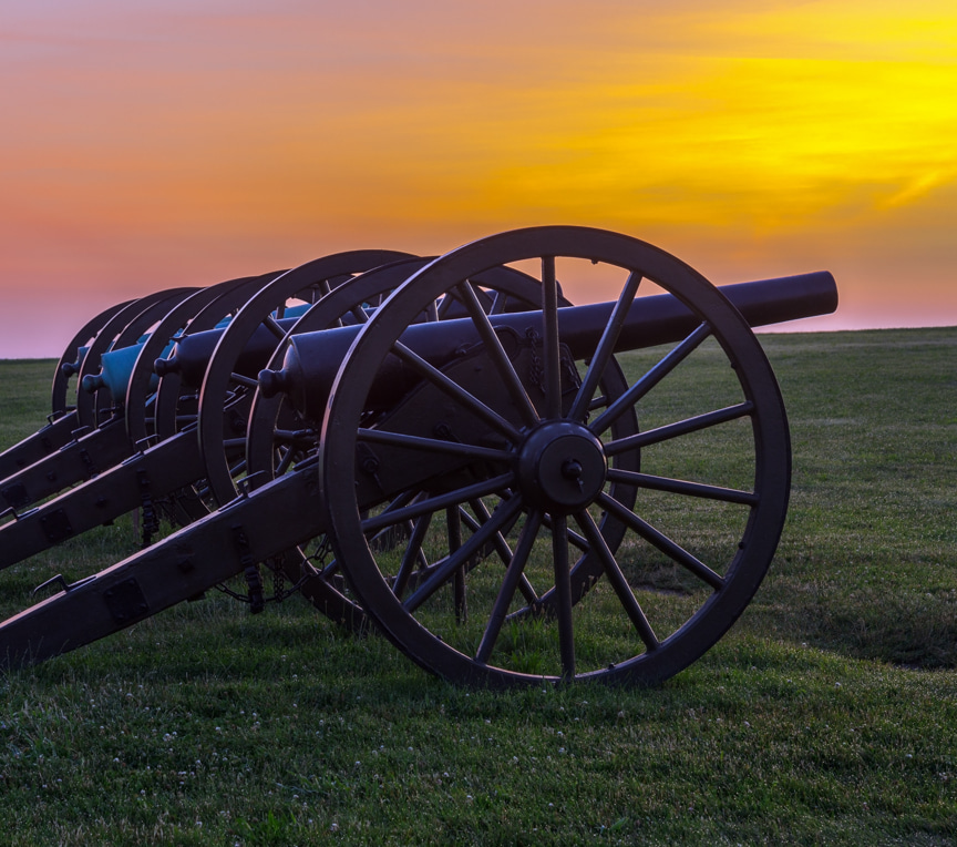 Antietam National Battlefield cannons