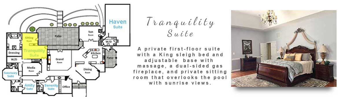Tranquility Suite Room